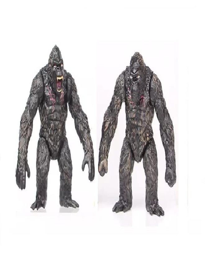 De-Lite™ Action Figures Soft Touch Vinyl Plastic Collectible Model Toys… (God-Zilla & Kong, 8 Pieces Set, Multicolour, 5-7cm) - Image 5